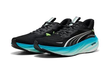 Men's SZ 10.5 Puma Magnify Nitro 3 - Black/Blue - 311046 06