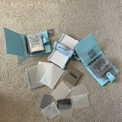 Sizzix big shot With Folders & Stamps/ lawnfawn 