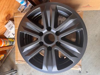 17 "  Mat Black Hubcaps