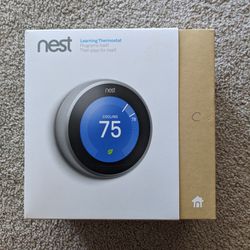 Nest Learning Thermostat 3rd Generation New