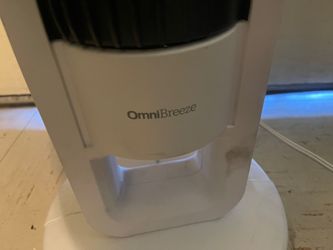 Obnibreeze white fan