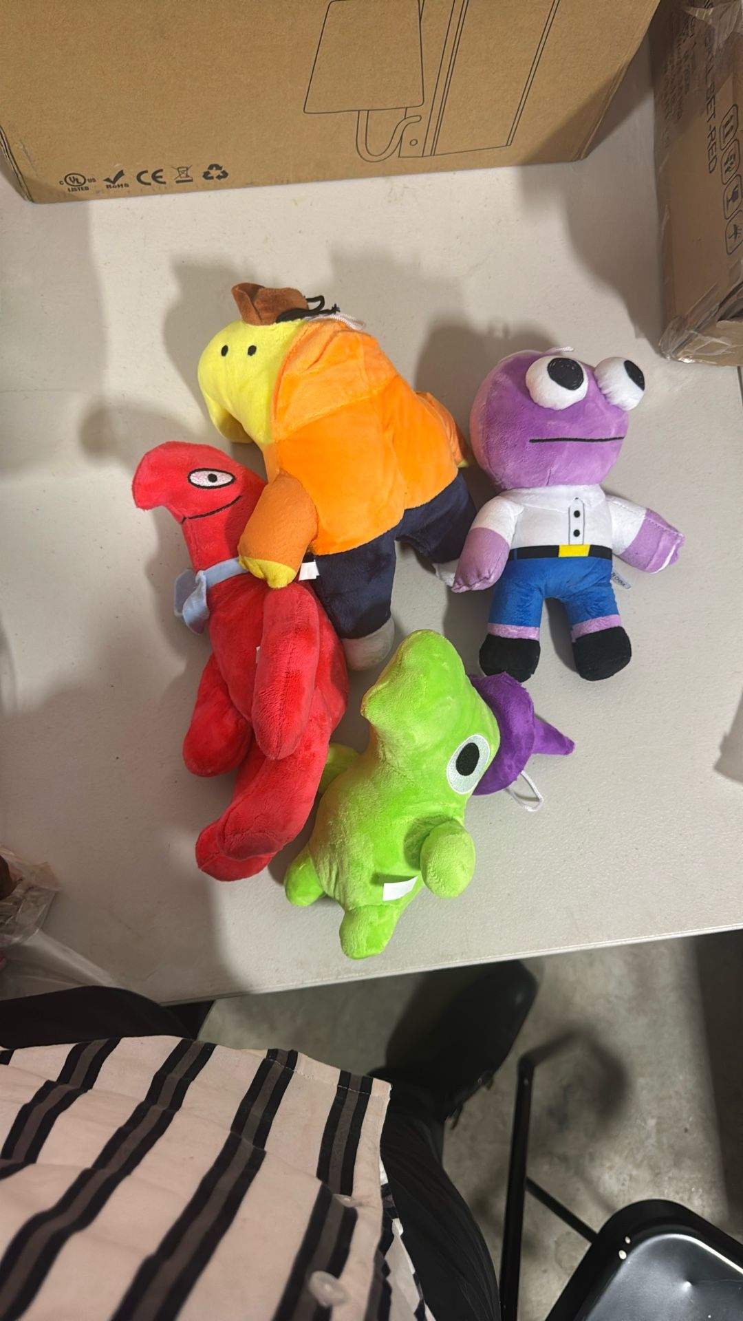 Smiling Friend Plush Toy Set (4)