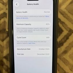 iPhone 15, black, unlocked, 128 GB condition like  new