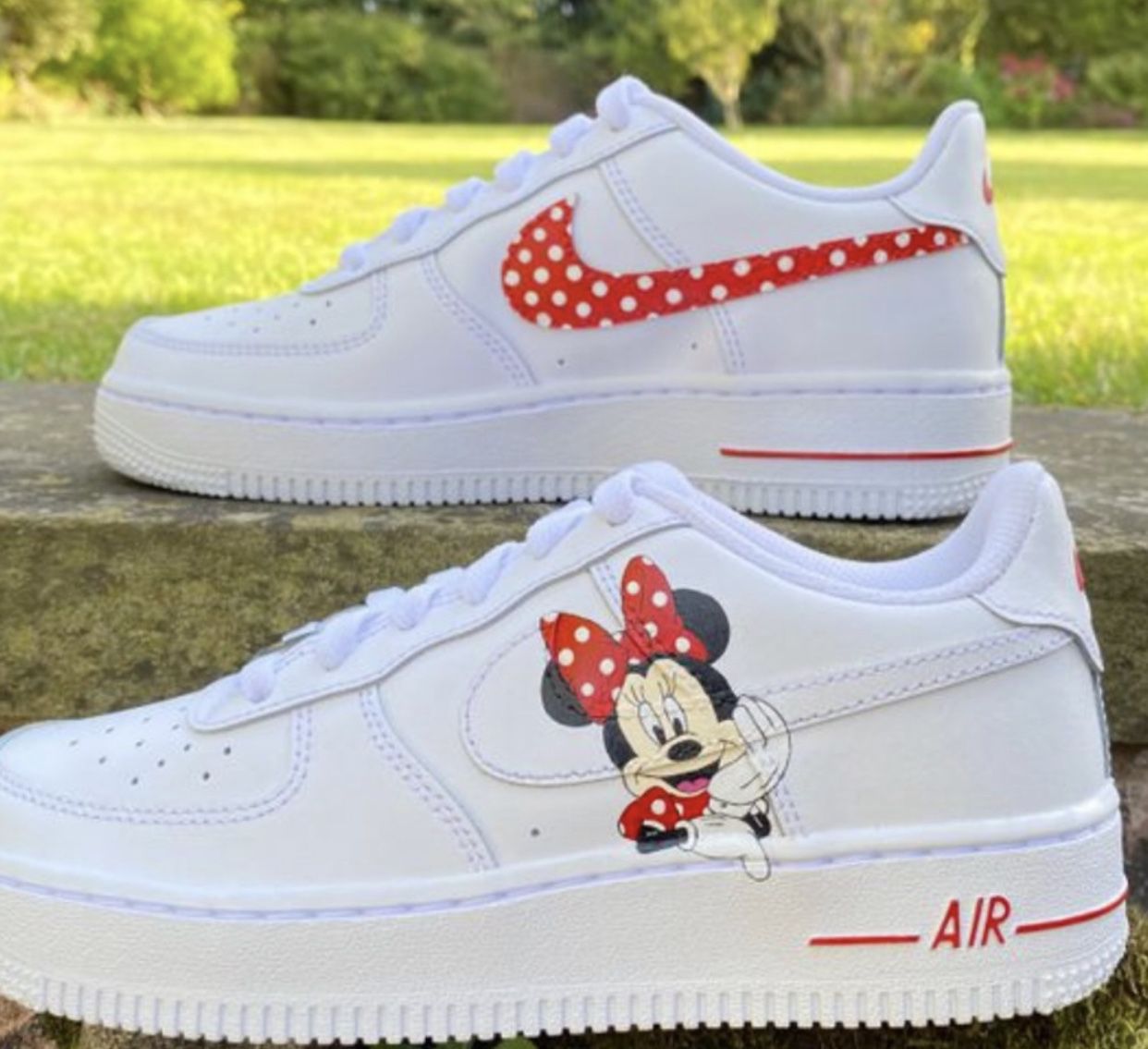 lo hizo luego melodía Custom Minnie Nike Air Force 1 for Sale in Fontana, CA - OfferUp