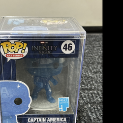 Funko Art Series Captain America #46 Marvel Vinyl Bobblehead Pop! Figure