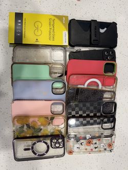 13 Pro Max Cases And 2 Screen Protectors