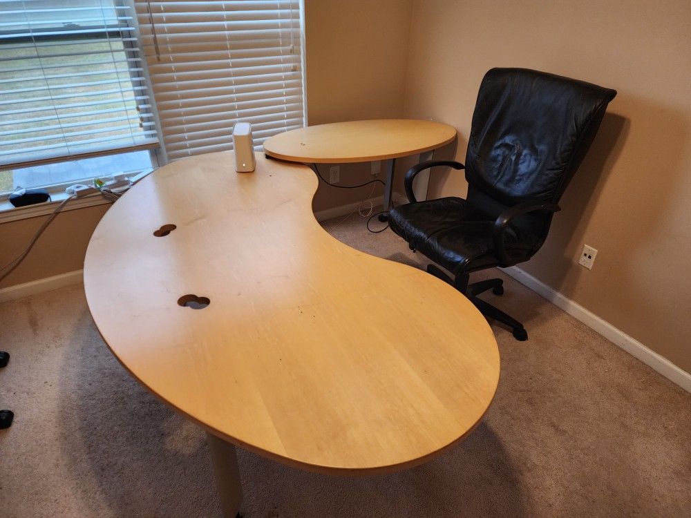 Desk and Executive Chair For Sale