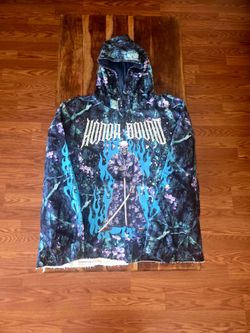 Verselli Men's "Honor Bound" Open-hem Pullover Hoodie. Size 2X-Large