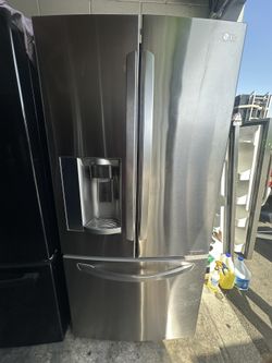 LG 3 Door Stainless Steel 33 Inch Refrigerator