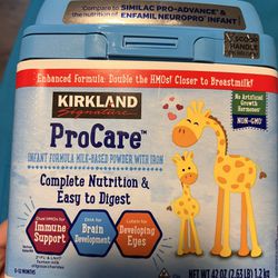 Infant Formula Kirkland Brand Enfamil Equivalent