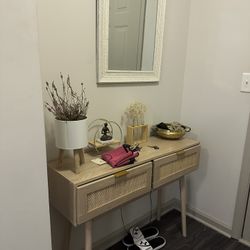 Dresser And Mirror
