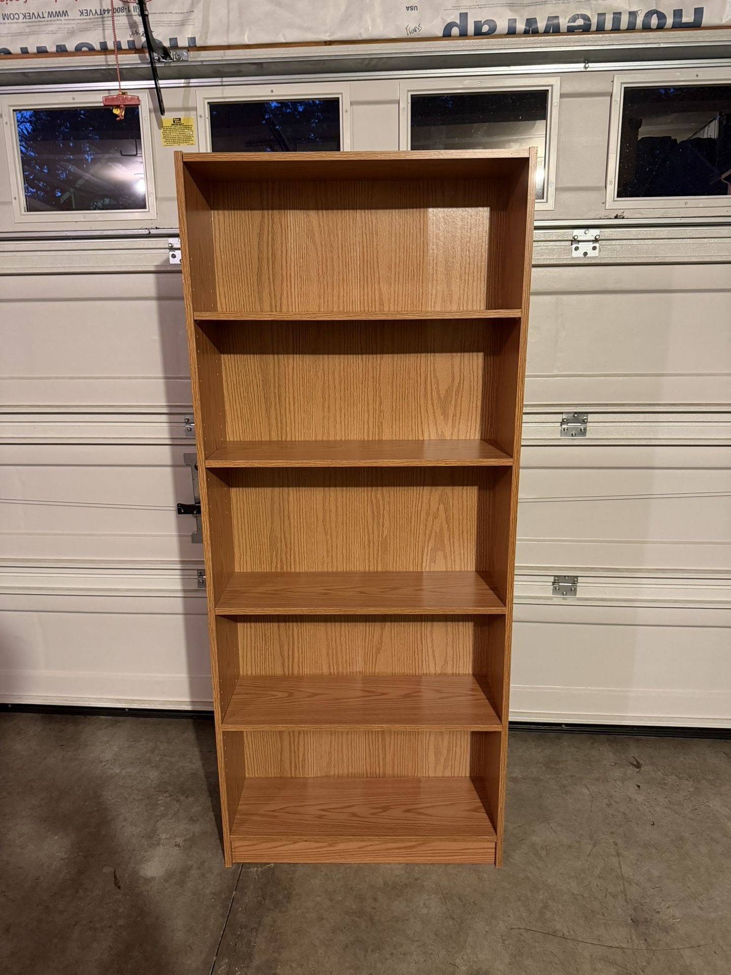 Brown Bookshelf