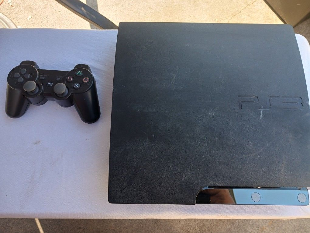Ps3 And Controller $20 As Is 