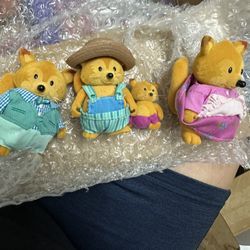 Lil Woodzeez Tippy tail Family 