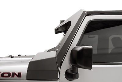 Fab Fours Black ViCowl Windshield Full Frame Cover For 07-17 Jeep Wrangler JK..