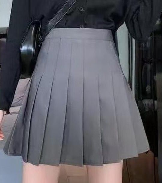High Waist with Inner Shorts Skirt
