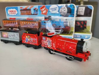 Fisher-Price Motorized Talking Muddy Thomas & Talking James