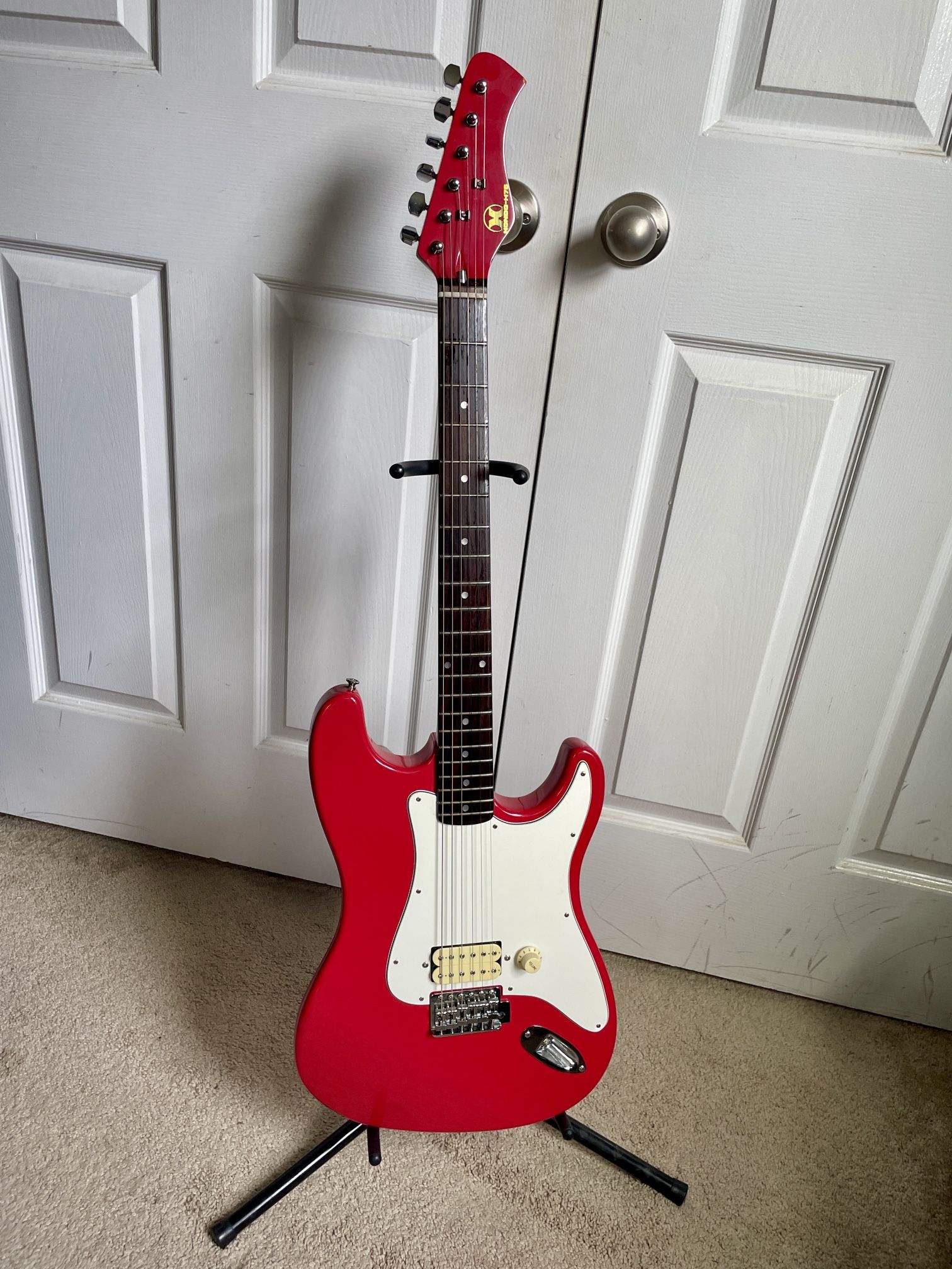 Vintage Hondo Stratocaster Guitar