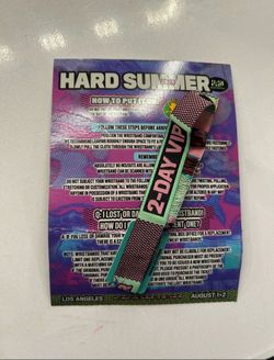 Hard Summer VIP (Sunday Portion)