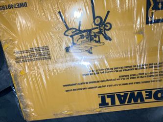 Dewalt table saw with stand
