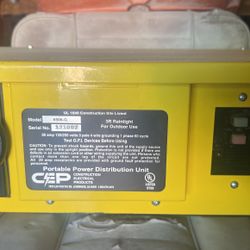 Portable Power Distribution Unit