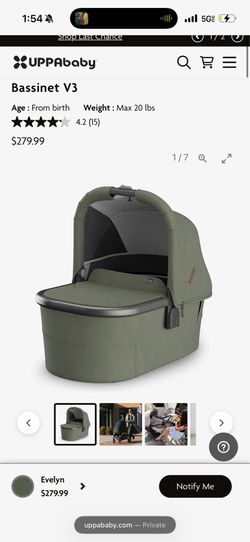 Uppavista v3 bassinet