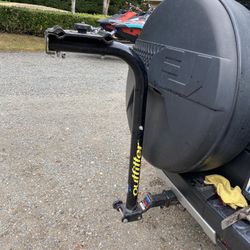 2 Position Bike Rack With Hitch And Ball
