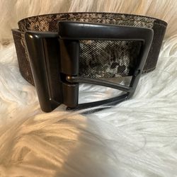 Canvas True Timber Kanati Reversible Leather Belt -Size 44