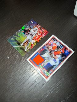 Bo Nix Topps Football Card Lot