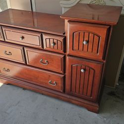 Red Dresser