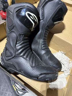 Alpinestars SMX-6 V2 Vented Motorcycle Boots - US 10.5 / EU 45