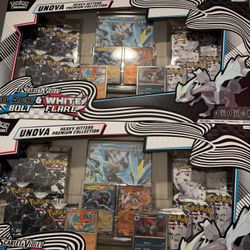 Pokemon black Bolt & White Flare Boxes