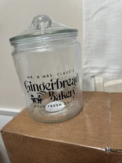 Gingerbread Cookie Jar New