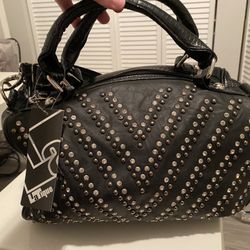 Latique Pacha Satchel Black Bag. NWT