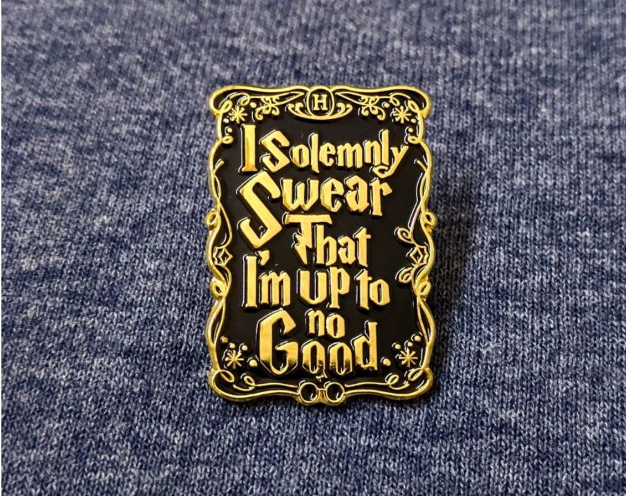 Magic Swear House Enamel Pin Badge Brooch Fashion Accessories