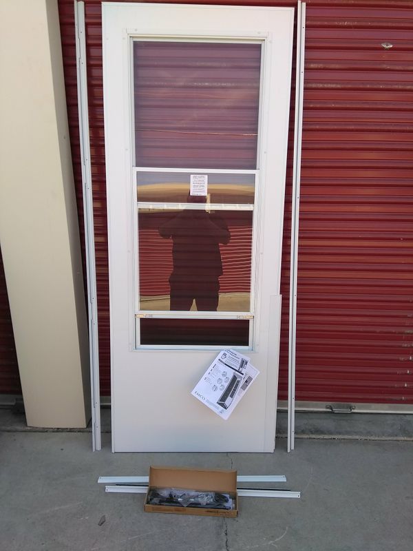 New storm and screen door 32x80 for Sale in Las Vegas, NV OfferUp