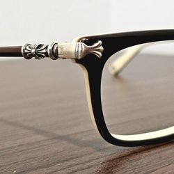 $1,250 Brand New Chrome Hearts Eyeglasses.  Special Order Color. Sold Out. Real .925 Silver & Japanese Acetate Glasses Frame. Sunglasses, Optical Rx. 