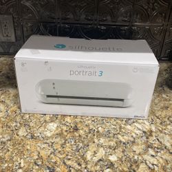 Silhouette Portrait 3 - Sticker Printer Circut  New!! 