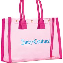 Juicy Couture Clear Tote Bag for Women - BRAND NEW