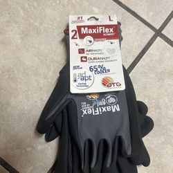 2 pack gloves maxiflex L