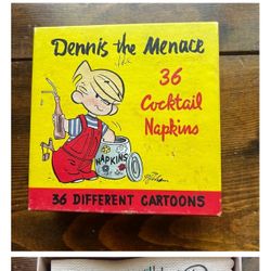 Dennis the menace napkins