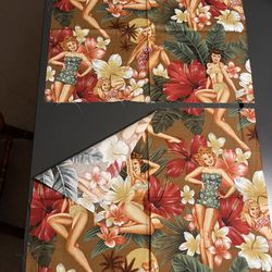 2 pieces 18”x 21.5 “Alexander Henry fabric collection
