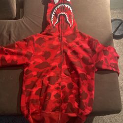 Red Bape Hoodie