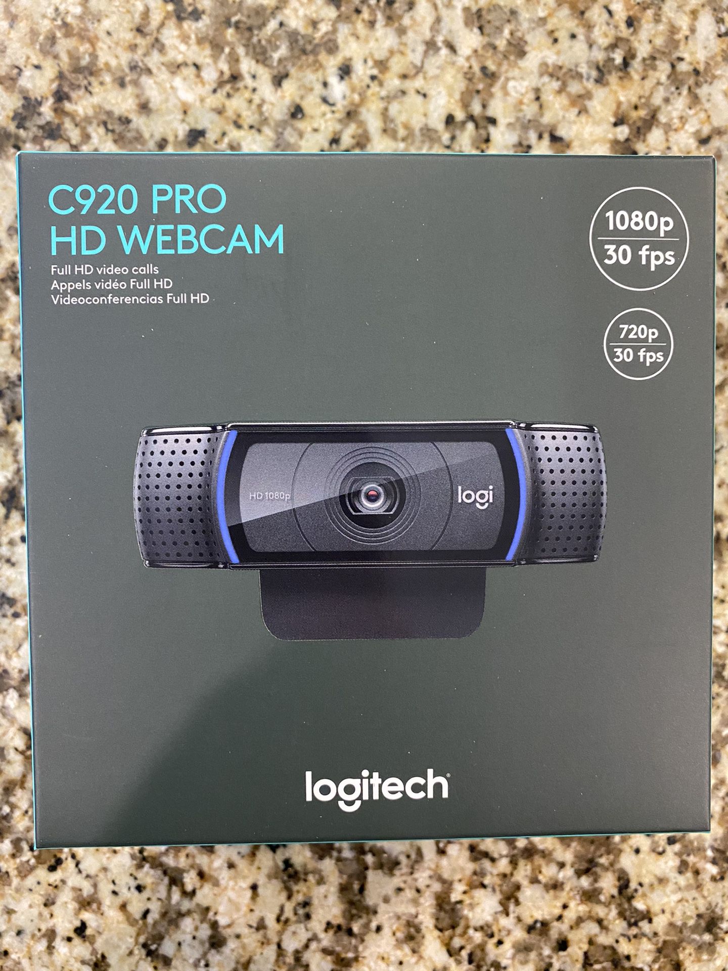 Logitech C920 Pro HD Webcam - new in sealed box