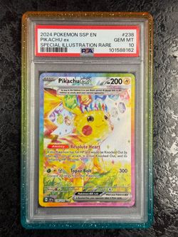 2024 POKÉMON EN-SURGING SPARKS #238 EX SPECIAL ILLUSTRATION RARE - PSA 10