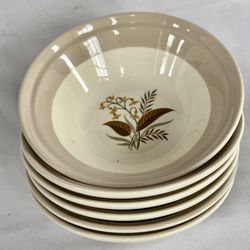 Cunningham & Pickett VOGUE Made in U.S.A. 7 1/4" Pie Bread & Butter Plates (3).  These plates are in excellent used condition. This is a beautiful pat