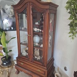 Vintage Cabinet With Windows