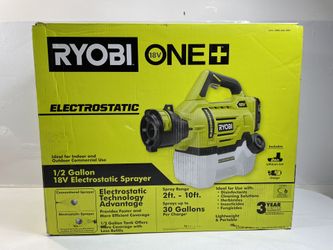 Ryobi One + Electrostatic New