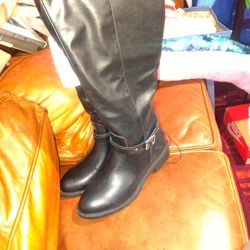 Black White And Brown Boots