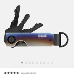 New The Ridge Keycase (Burnt Titanium) Sealed